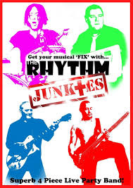 RHYTHM JUNKIES  TERRIFIC LIVE CLASSIC & MODERN POP BAND