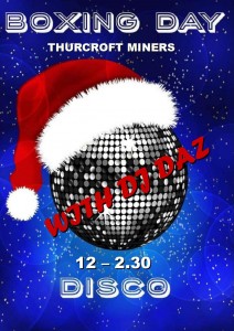 BOXING DAY DISCO