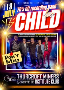 CHILD      70's band ft  Ricky Graham