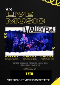 VALLEY ROAD     covers and originals