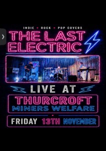 The Last Electric       indie, rock and pop covers